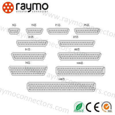 MDM-9PBS replacement ITT MDM series 1.27mm Contact Spacing Micro-D Industry Standard Connector for Aerospace Applications
