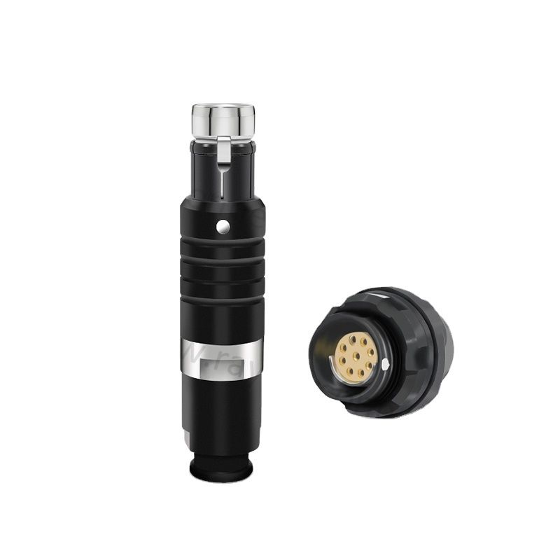 1031 Series IP68 Push Pull Circular Connector Male Female 19 Pins