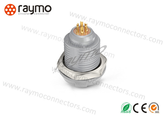 Prise de bâti de panneau d'isolateur de PPS de prise de PAQUET de Shell Plastic Push Pull Connectors de PC