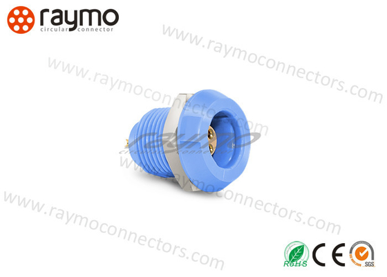 isolateur en plastique circulaire alternatif de COUP D'OEIL de PPS de connecteurs de 1.3mm Lemo pour le moniteur d'ECG