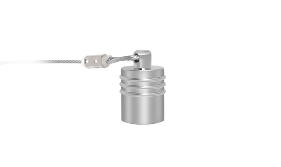 Bouchons anti-poussière imperméables de prise électrique de SÈCHE d'IP50 FGG FFG Mat Chrome