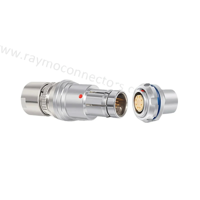 Connecteur circulaire imperméable à l'eau de 250 V avec 2 à 24 contacts Température de fonctionnement -40°C à 105°C