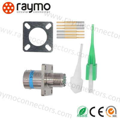 Amphenol MIL-DTL-38999 série III connecteur D38999/26WB05SN câble de prise féminin connecteurs circulaires militaires à 5 broches