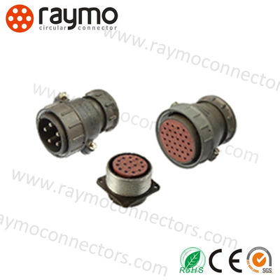 Russie Connecteur 2PM-14 Série 4Pin Socket de panneau mâle   2РМТ14Б4Ш1В1В