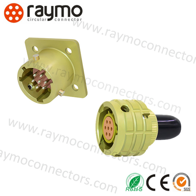 Connecteur de la série OHS Installation rapide et facile Connecteurs circulaires militaires pour circuits CC et AC