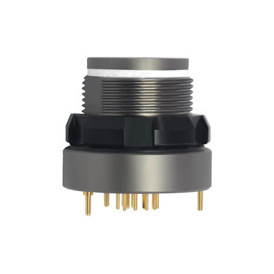 Raymo A1CW*M-P04XBCO-OOOO Connecteur Push-Pull Haute Densité AMC 4 Broches Argent 5000 Cycles