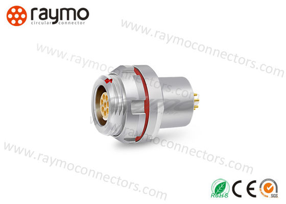 Connecteurs circulaires industriels 4 pôles DBPE 102 A53 130 Conception robuste résistante aux chocs