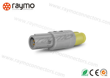 Connecteur d'alimentation va-et-vient en plastique de matériel médical de connecteur de bloc alim. Shell 4pin
