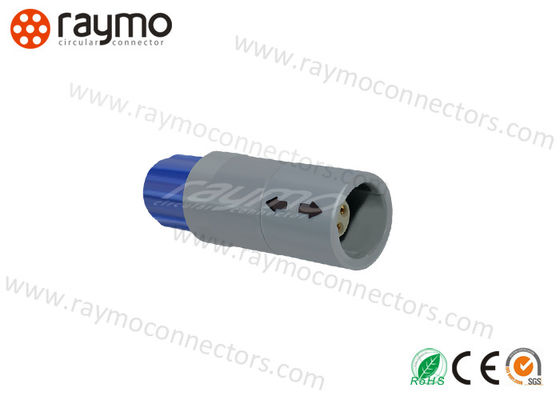 Moniteur d'ECG connecteurs en plastique circulaires poussez tiré type de fixation du panneau monté