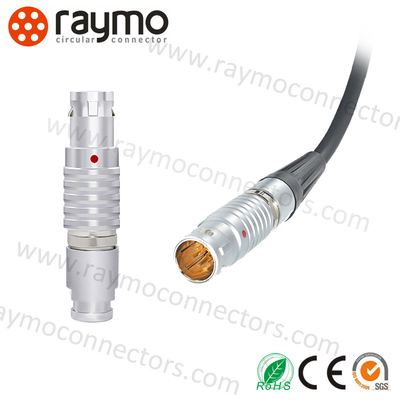 Contacts va-et-vient LEMO protégé par EMC FGG0B304 des cables connecteur FGG 4 en métal