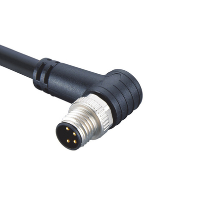 Prise à angle droit M8 3 Pin Connector de coude de connecteur des déclencheurs de capteur M8